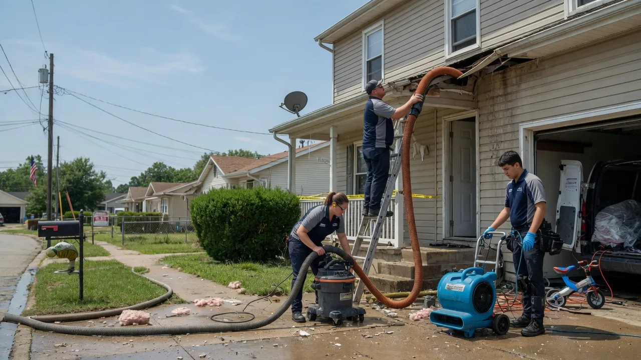 Water Damage Restoration in Voss, TX near me